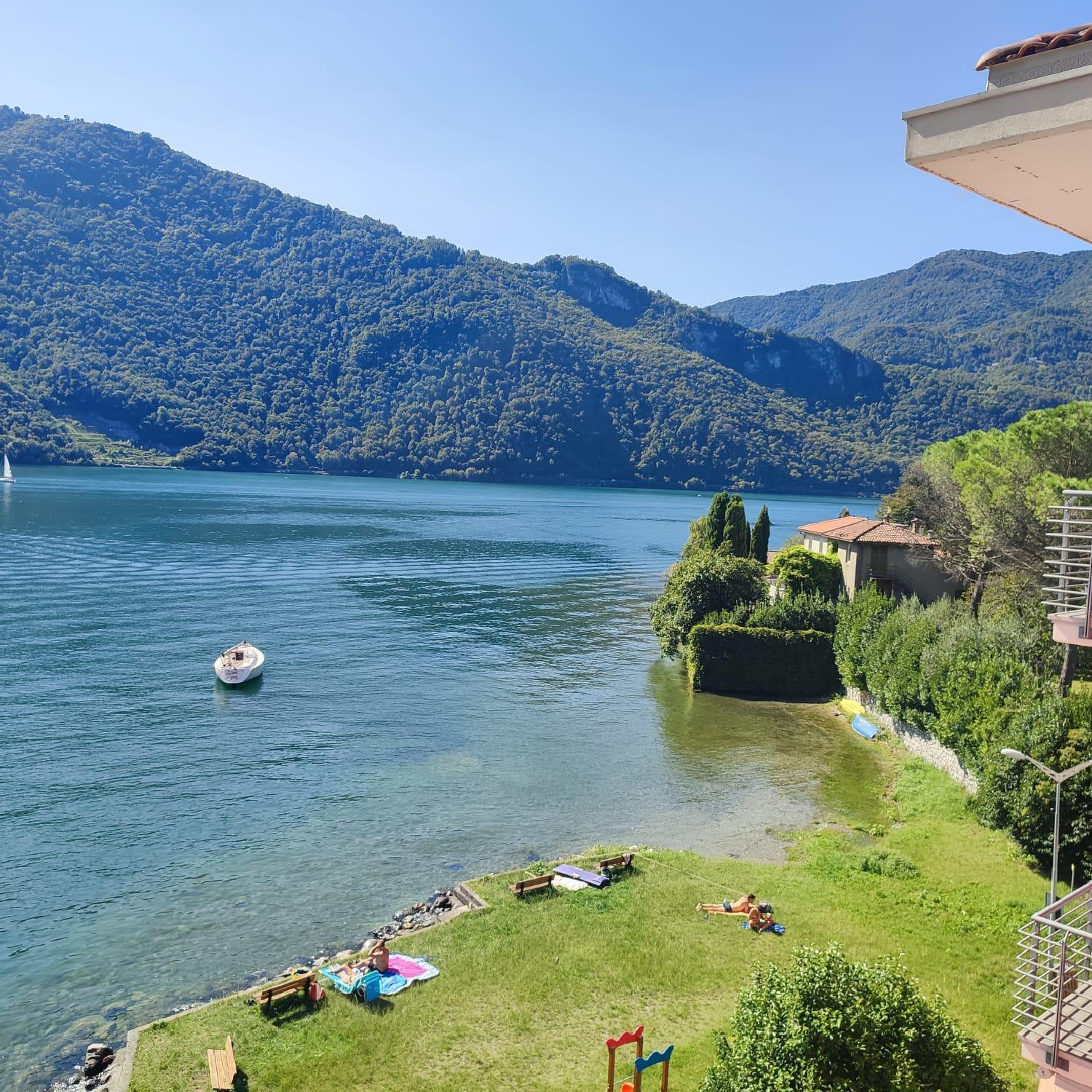 Lake Como Casa La Rosa Abbadia Lariana Exterior photo