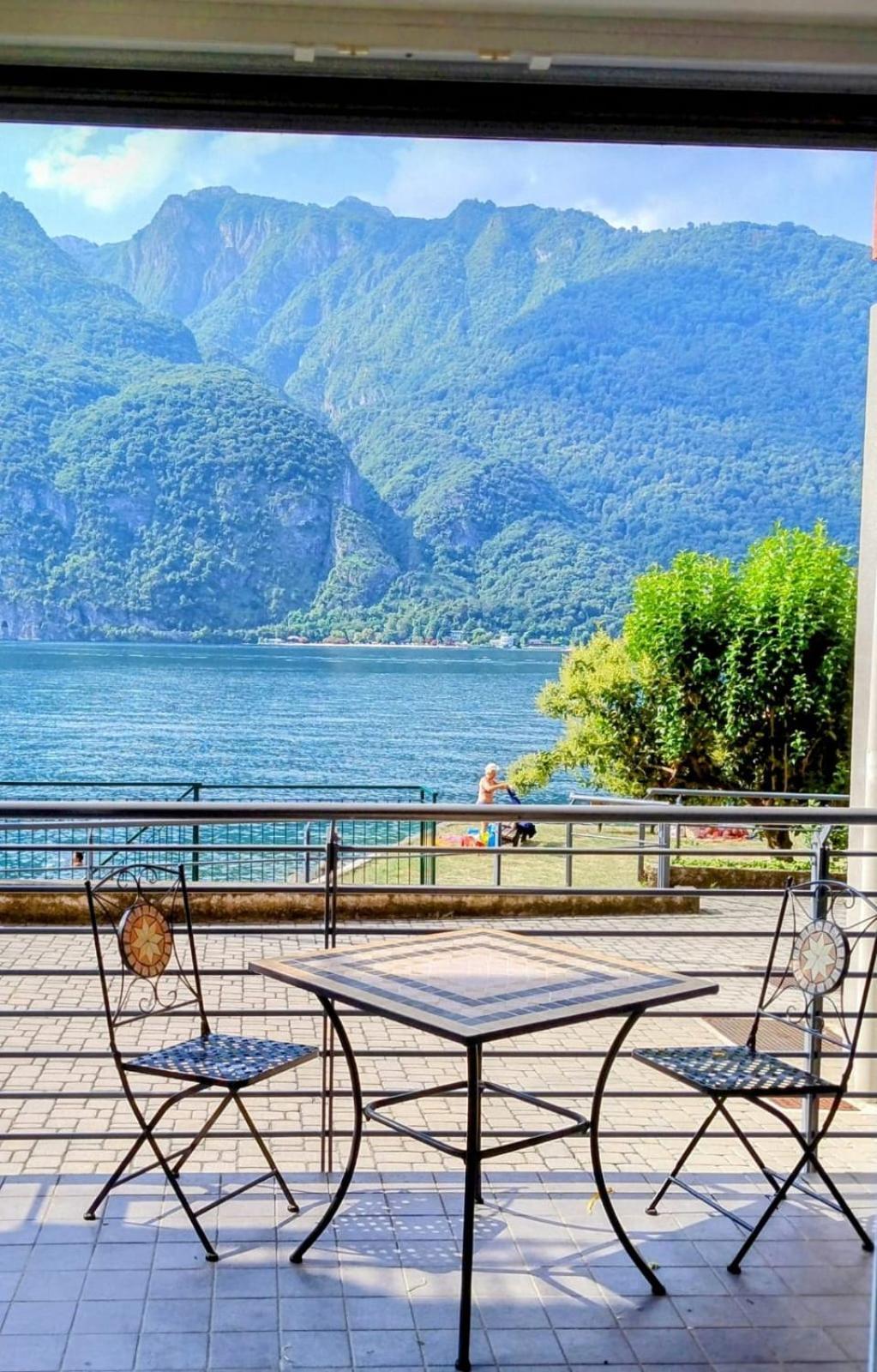 Lake Como Casa La Rosa Abbadia Lariana Exterior photo